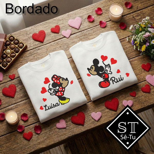 Sweatshirt Mickey & Minnie Love